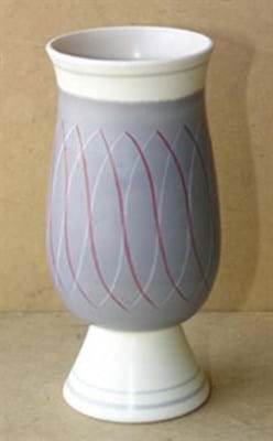 Poole Pottery Freeform vase by Alfred Read