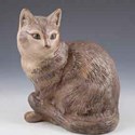 Poole Pottery stoneware model of a cat